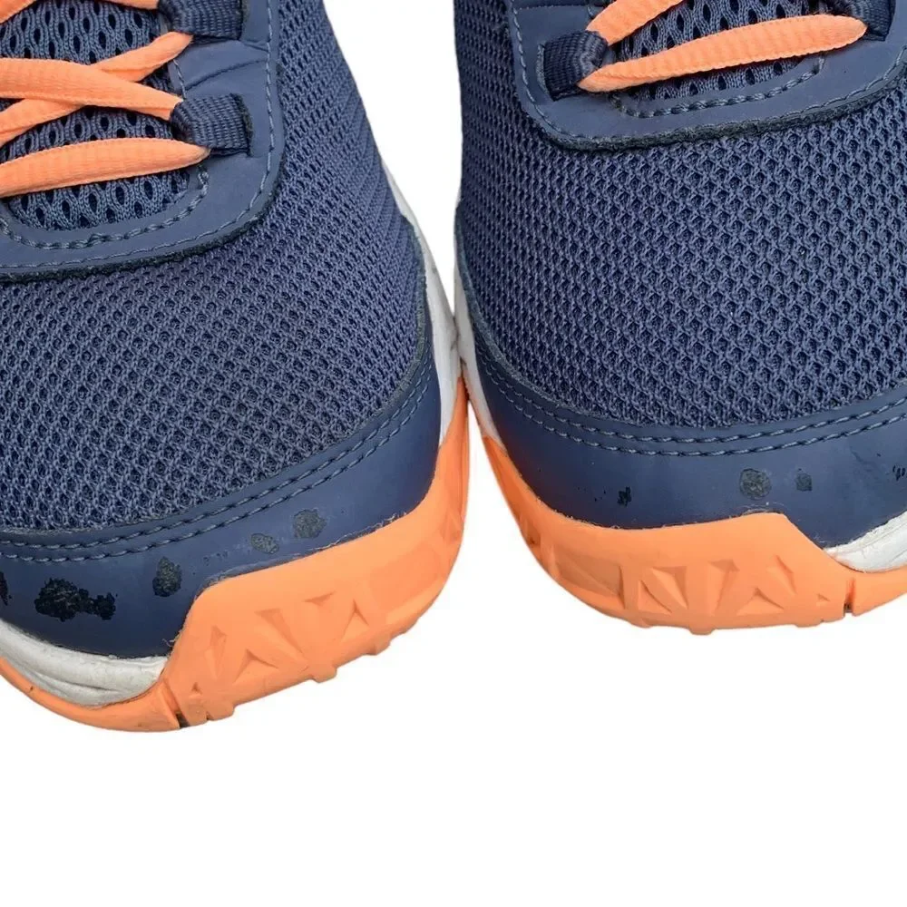 Under Armour Youth Utility Blue Orange Jet Basketball Shoes Sneakers Size 6